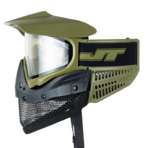 JT Tactical Airsoft Mesh Goggles (Olive / Black) - Img 2