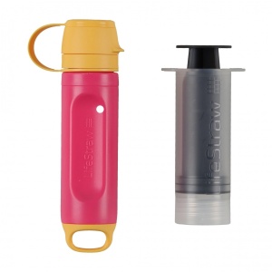 LifeStraw Peak Solo water filter - pink lmn