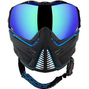 PUSH UNITE PAINTBALL GOGGLE (BLACK / BLUE) - Img 5