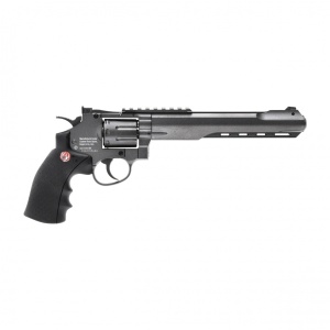 Ruger Superhawk 8in Airsoft Revolver - Black [6mm] - Img 2