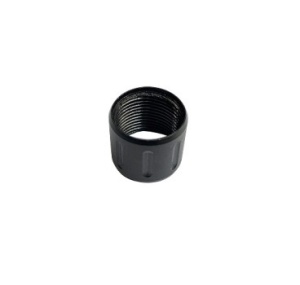 Solid Core Steel Thread Protector 15x1 Custom Black for HDP50 & HDR50 Tuning Barrel - Img 4