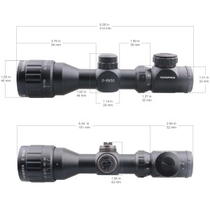 VictOptics A3 2-6x32 Scope - Img 11