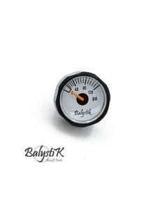 Balystik 120 PSI micro gauge for HPA regulator