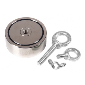 Black Magnet F200x2 neodymium prospecting magnet - Img 4