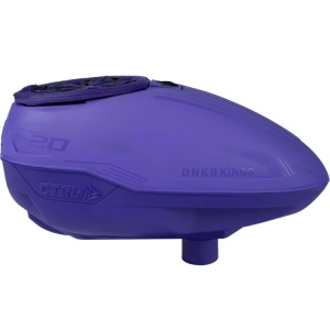Bunkerkings CTRL2 Paintball Hopper (Dark Purple)
