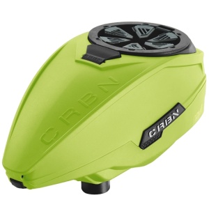 Carbon DRV Paintball Hopper Loader (Lime)