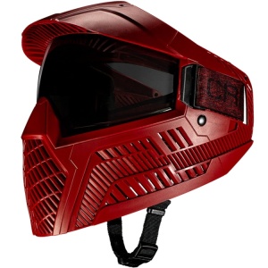 Carbon OPR Paintball Google (Dark Red)