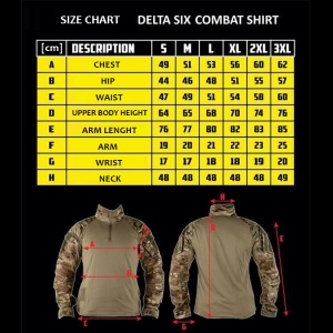 DELTA SIX V4 Ranger Combat Bundle Jersey+Pants (tan) - Img 3