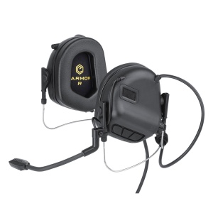 Earmor MilPro M32N Mark 3 - Active Hearing Protectors - U-174 NATO - Black [M32NMARK3-BK] - Img 2