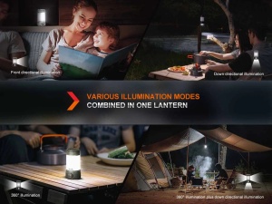 Fenix CL26R Pro LED lanterna Camping - Grey Camo - Img 4