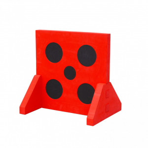 Foam Archery Target Red/Black - Img 2