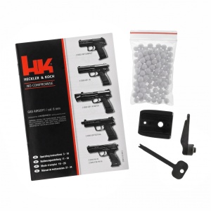Heckler&Koch USP Compact 6mm Airsoft Pistol [GreenGas - GBB] - Img 9