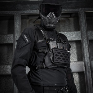 HK Army Hostile Airsoft - Sector Chest Rig - Black - Img 2
