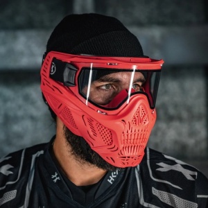 HK Army HSTL Skull Goggle / Paintball Mask (Red) - Img 4