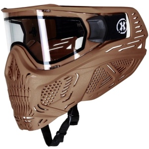 HK Army HSTL Skull Goggle / Paintball Mask (Tan) - Img 2