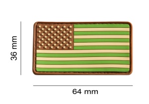 JTG US Flag Rubber Patch - Img 3