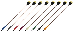 LD LARP Flat-Head arrow - brown shaft 76 cm [Set of 32] - Img 4