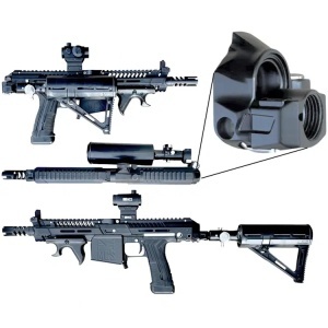 MCS Drop Down Folding Air Buttstock Adapter with Gen3 Locking Mechanism (EMF100) - Img 2