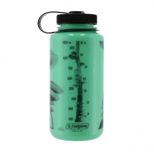 Nalgene Wide Mouth GLOW 1 l - Black Mushrooms - Img 2