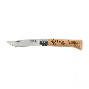 Opinel 08 INOX Mountain Sport Climbing Knife - blister