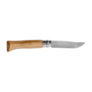 Opinel knife 8 inox oak Animal series - dog - Img 2