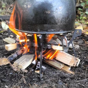 Piran Crossfire Ultra Campfire Pot Stand - Img 2