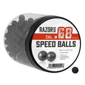 RazorGun .68 rubberballs / bile cauciuc - 100 buc [~3.5g]