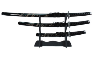 Samurai Sword Set Daisho black - Img 4