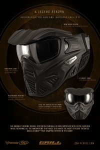 VForce Grill 2.0 Goggle VENOM (Black/Lime) - Img 6