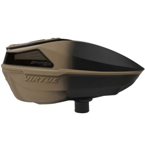 Virtue Spire V Paintball Hopper Loader (Desert Black Fade)