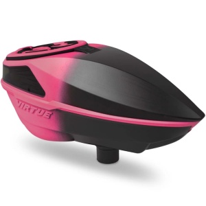 Virtue Spire V Paintball Hopper Loader (Pink Black Fade) - Img 2