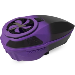 Virtue Spire V Paintball Hopper / Loader (Purple Black Fade) - Img 2