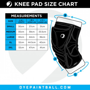 Dye PERFORMANCE KNEE PADS - Black - Img 3