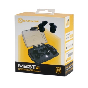 Earmor M23T - Active Hearing Protectors NRR 25 dB - Bluetooth 6.0 - Yellow [M23T-AI-YE] - Img 2