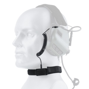 Earmor - Throat Microphone for M32/M32H/M32X Hearing Protectors [S20]