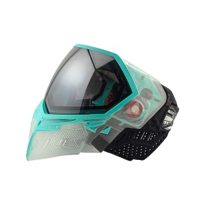 Empire EVS Goggle System Crystal Clear Teal - Silver Mirror Lens - Img 3