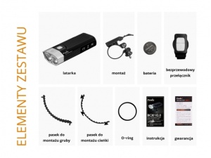 Fenix BC30 V2.0 LED flashlight - bicycle flashlight - Img 5