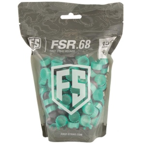 First Strike Paintballs 150 Rounds Bag - Grey/Mint Green