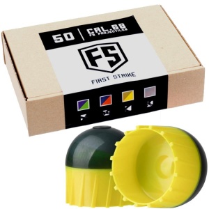 First Strike Paintballs 50 rounds box - grey / yellow