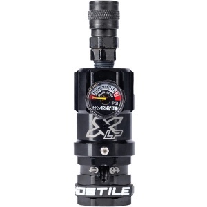 HK Army Hostile XLP Airsoft Regulator - Top Port Quick-Disconnect (black)