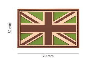JTG Great Britain Rubber Patch (diverse culori) - Img 4