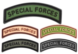 JTG Special Forces Tab Rubber Patch