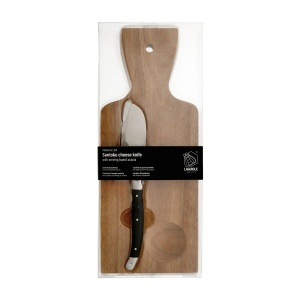 Laguiole Santoku Premium Line cheese knife with board - Img 6