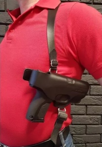 Leather holster for Byrna SD Standard pistol - Img 2