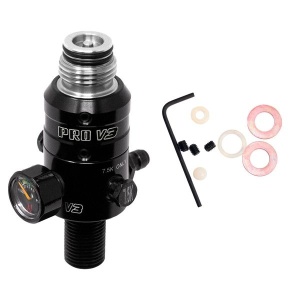 Ninja PRO V3 HP Regulator 4500 psi Stainless Steel - black/Silver - Img 3