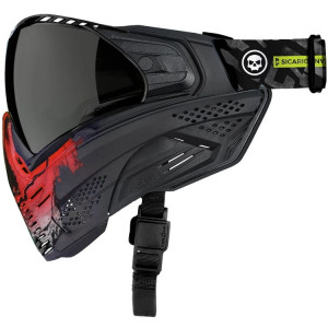 PUSH UNITE PAINTBALL GOGGLE CDG (SKULL RED)