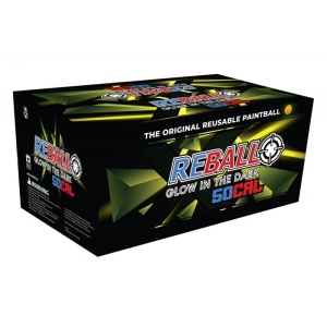 Reball .50 cal Glow in the Dark Rubberballs - 1000buc