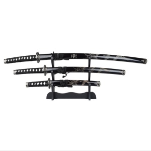 Samurai Sword Set Daisho black