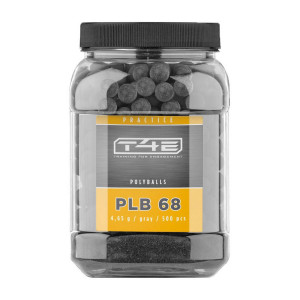 T4E Practice PLB68 Polyurethane balls cal.68 - 500buc [4.67gr] - Img 1