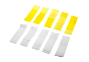 Team Patch Set Yellow / White - ARMBAND - 5+5buc [Banderole]